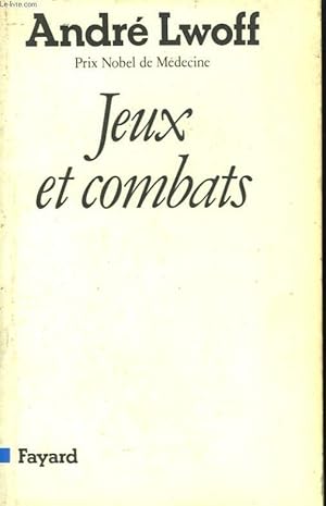 Bild des Verkufers fr JEUX ET COMBATS. zum Verkauf von Le-Livre