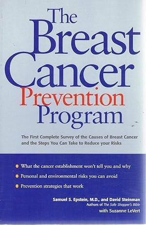 Seller image for The Breast Cancer Prevention Program for sale by Marlowes Books and Music