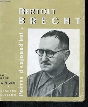 Bild des Verkufers fr Bertolt Brecht - Collection Potes d'aujourd'hui n 43 zum Verkauf von Le-Livre
