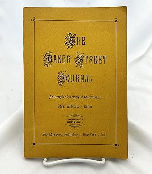 Seller image for The Baker Street Journal, Volume 2, Number 1 for sale by Indy Library Store