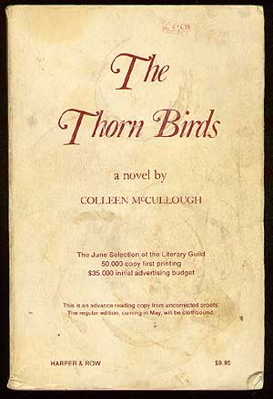 Bild des Verkufers fr The Thorn Birds zum Verkauf von Between the Covers-Rare Books, Inc. ABAA