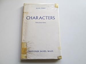 Bild des Verkufers fr Characters: Thirty Seven Poems zum Verkauf von Goldstone Rare Books