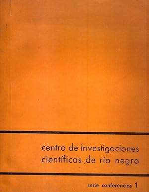 CENTRO DE INVESTIGACIONES CIENTIFICAS DE RIO NEGRO. Cursillo sobre integración de los aborígenes ...