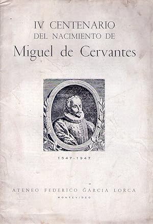 ATENEO FEDERICO GARCIA LORCA - No. 1, octubre de 1947 (IV Centenario del nacimiento de Miguel de ...