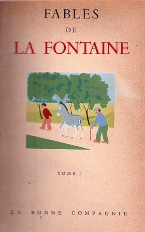 FABLES DE LA FONTAINE (2 vols.). Aquarelles de Nathalie Parain