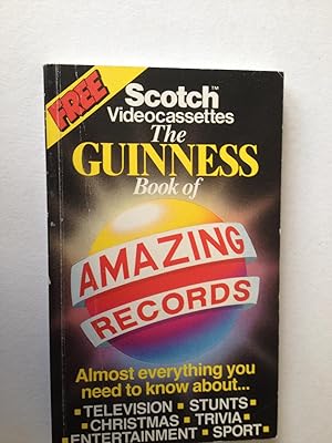 Seller image for Scotch Videocassettes The Guinness Book of Amazing Records for sale by Book Souk