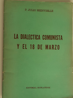 Imagen del vendedor de LA DIALCTICA COMUNISTA Y EL 18 DE MARZO a la venta por DEL SUBURBIO  LIBROS- VENTA PARTICULAR