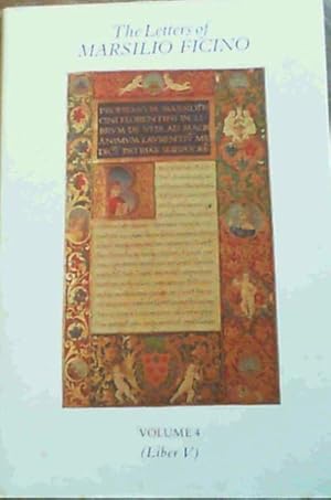 Bild des Verkufers fr The Letters of Marsilio Ficino: Volume 4 zum Verkauf von Chapter 1