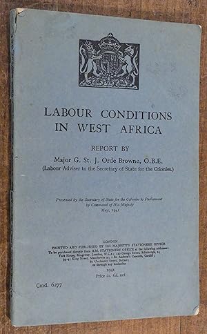 Image du vendeur pour Labour Conditions in West Africa mis en vente par Tombland Bookshop