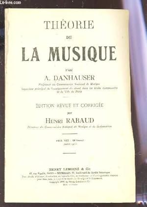 Seller image for THEORIE DE LA PUSIQUE for sale by Le-Livre