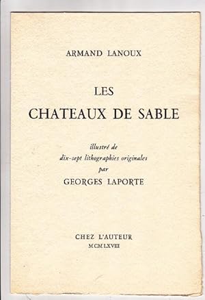 Bild des Verkufers fr Les Chateaux De Sable illustr De 17 Lithographies Originales Par Georges Laporte zum Verkauf von L'ENCRIVORE (SLAM-ILAB)