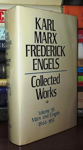 Immagine del venditore per KARL MARX FREDERICK ENGELS COLLECTED WORKS, VOL. 38 Marx and Engels, 1844-1851 venduto da Rare Book Cellar
