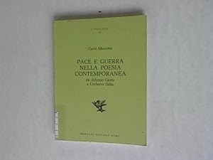 Bild des Verkufers fr Pace e Guerra nella Poesia Contemporanea. L'Ippogrifo 33. zum Verkauf von Antiquariat Bookfarm