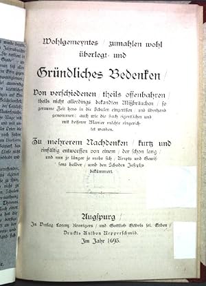 Seller image for Sammlung selten gewordener pdgogischer Schriften des 16. und 17. Jahrhundert- for sale by books4less (Versandantiquariat Petra Gros GmbH & Co. KG)