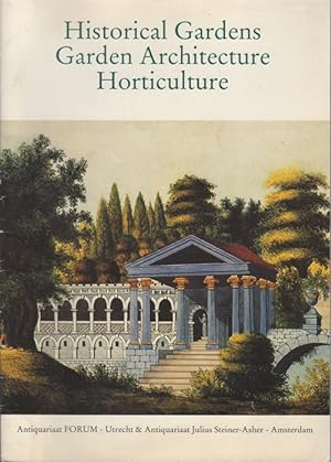 Image du vendeur pour Historical Gardens, Garden Architecture, Horticulture: catalogue of books, manuscripts & prints jointly offered for sale mis en vente par Kaaterskill Books, ABAA/ILAB