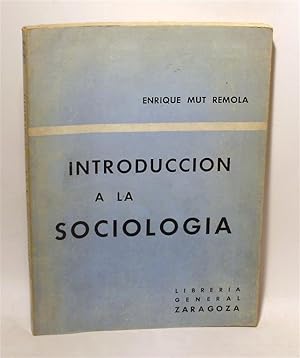 INTRODUCCIÓN A LA SOCIOLOGÍA