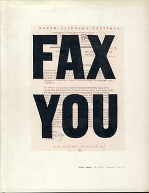 Seller image for Urgent images. The graphic language of the fax. for sale by Fundus-Online GbR Borkert Schwarz Zerfa