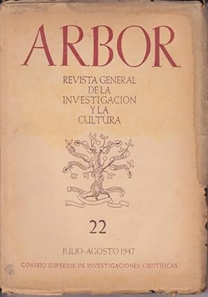 ARBOR, nº 22 - Revista general de investigación y Cultura