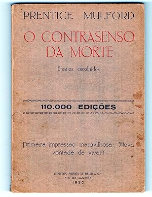 O Contrasenso da Morte. Ensaios Escolhidos