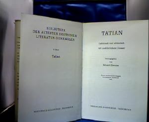 Lateinisch und altdeutsch mit ausführlichem Glossar hrsg. von Eduard Sievers. Bibliothek der älte...