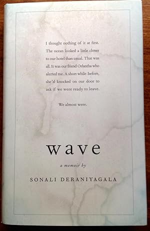 Seller image for Wave: A Memoir for sale by The Poet's Pulpit