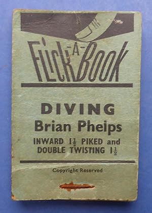 Diving Flick-A-Book - Brian Phelps - Inward 11/2 Piked & Double Twisting 11/2 ( Flicker Flick Book )