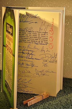 Seller image for Measures of Poison **SIGNED** for sale by Longs Peak Book Company