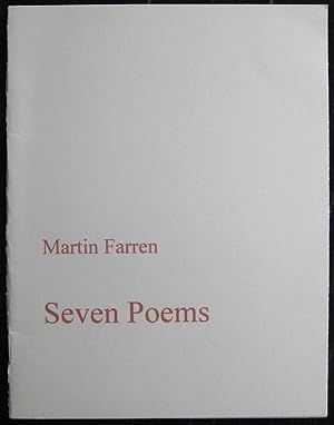 Immagine del venditore per Seven Poems venduto da James Fergusson Books & Manuscripts