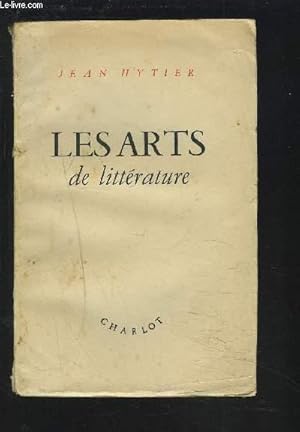 Immagine del venditore per LES ARTS DE LITTERATURE. venduto da Le-Livre