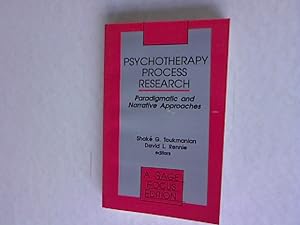 Psychotherapy Process Research: Paradigmatic and Narrative Approaches (Sage Focus Editions).