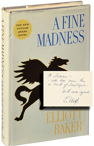 A Fine Madness (Hardcover, studio file copy inscribed to Joanne Woodward)