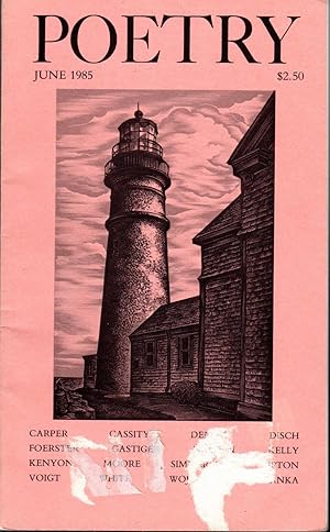 Seller image for Poetry: Volume CXLVI, No.1: June, 1985 for sale by Dorley House Books, Inc.