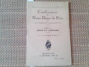 Bild des Verkufers fr Confrences de Notre-Dame de Paris (Carme 1929 Jess et l Histoire). I.-La Confusion de Babel. zum Verkauf von Librera "Franz Kafka" Mxico.