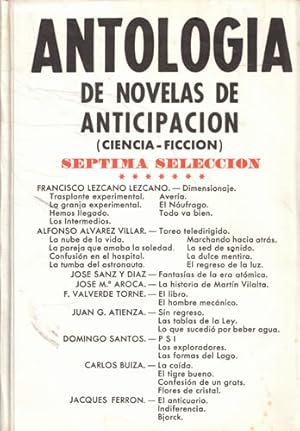 Imagen del vendedor de Antologa de novelas de anticipacin. Sptima seleccin a la venta por Librera Cajn Desastre