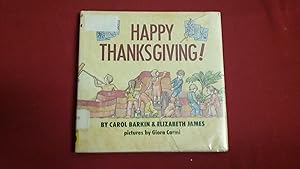 Seller image for HAPPY THANKSGIVING for sale by Betty Mittendorf /Tiffany Power BKSLINEN