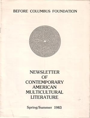 Seller image for BEFORE COLUMBUS FOUNDATION - ORDERFORM/PRICELIST SUMMER/FALL 1983. for sale by Monroe Stahr Books