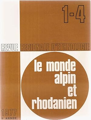 Le Monde Alpin et Rhodanien.1-4