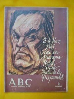 Seller image for ABC. Nmero dedicado a Rubn Daro. 15 y 14 de Enero de 1967 for sale by Librera Maestro Gozalbo