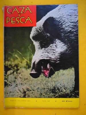 CAZA Y PESCA. Calendario Mensual Ilustrado de Caza, pesca, armas y guardería. Nº 288 diciembre 1966