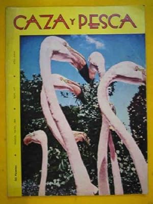 CAZA Y PESCA. Calendario Mensual Ilustrado de Caza, pesca, armas y guardería. Nº 317. Mayo 1969