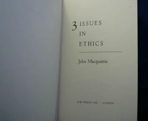 Three Issues in Ethics.