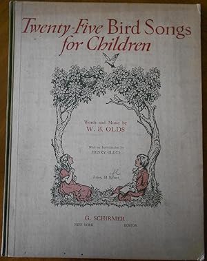 Twenty-Five Bird Songs For Children