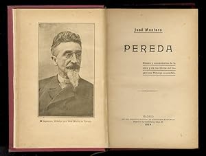 Pereda. Glasas y comentarios de la vida y de los libros del Ingenioso Hidalgo montanes.