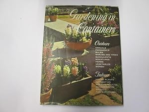 Seller image for Gardening in containers,by the editorial staffs of 'Sunset Books' and 'Magazine' for sale by Goldstone Rare Books