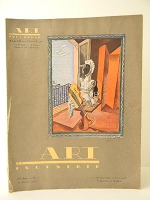 ART ET INDUSTRIE n° 1  janvier 1930.