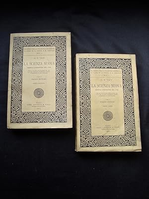 La Scienza Nuova - Giusta l'edizione del 1744 con le varianti dell'edizione del 1730 e di due red...