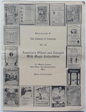 Mario Carrandi, Jr., Catalog 18: The Catalog of Catalogs [of Magic Collectibles]