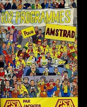 Image du vendeur pour 102 PROGRAMMES POUR AMSTRAD mis en vente par Le-Livre