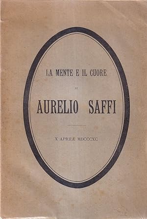 La mente e il cuore di Aurelio Saffi