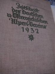 Zeitschrift des Deutschen und Österreichischen Alpenvereins Jahrgang 1932 Band 63